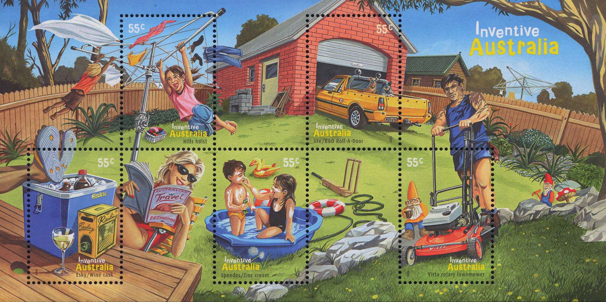 BOOK STAMPS AUSTRALIA